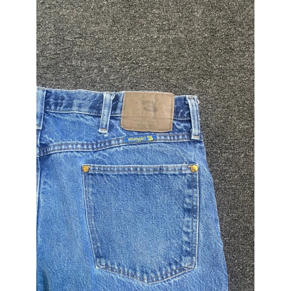 Wrangler‎ Dale Earnhardt Legendary Denim Blue Jeans Mens 38x32 Straight Leg Race